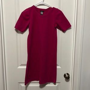 Ann Taylor XS pink knit dress, like new